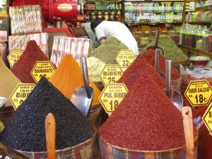 Fragrant spices from the Spice Bazaar